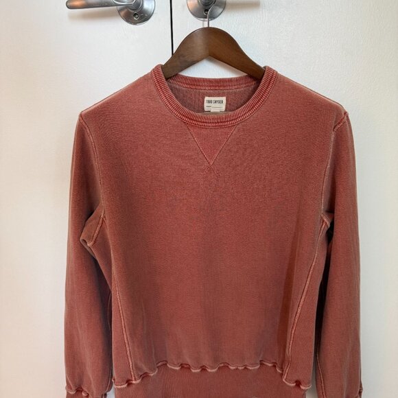Todd Snyder x Champion Faded Red Sweatshirt – Size Large - Picture 9 of 9
